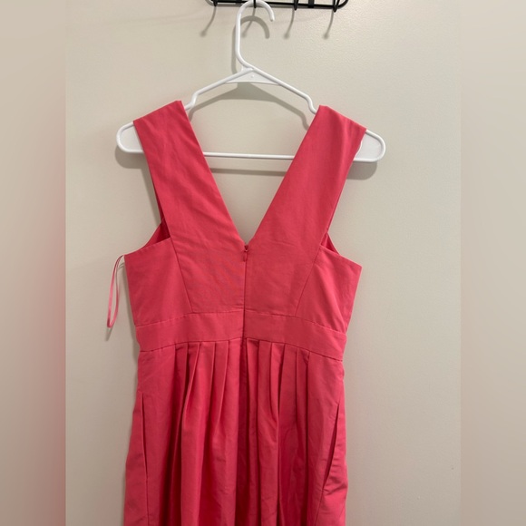 NWT J.Crew V-Neck A-Line Faille Party Dress Size 2 - Picture 9 of 10